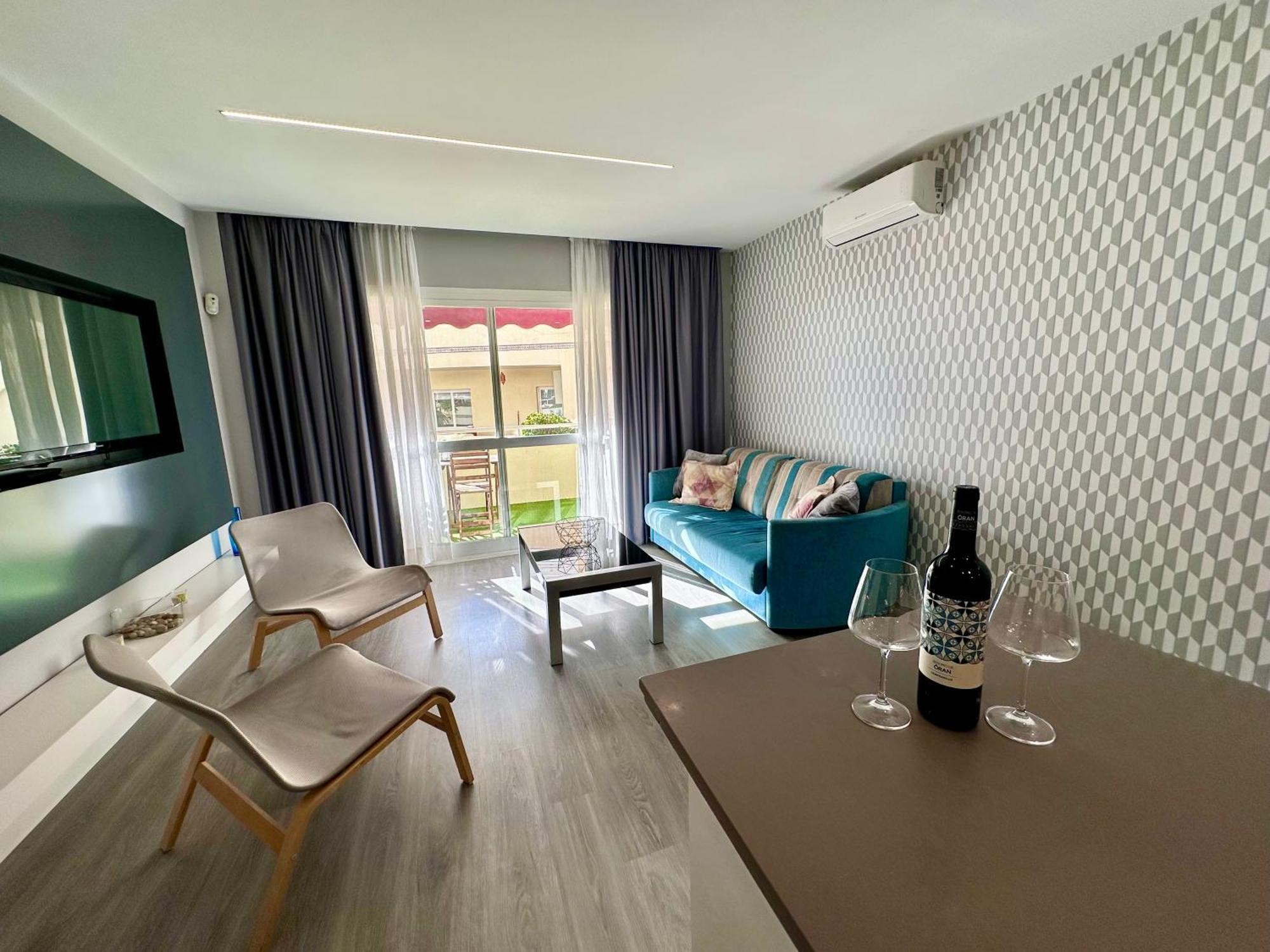 Апартаменти Apartamento Con Vistas, Urb. Mijas Golf. Santa Fe de los Boliches Екстер'єр фото