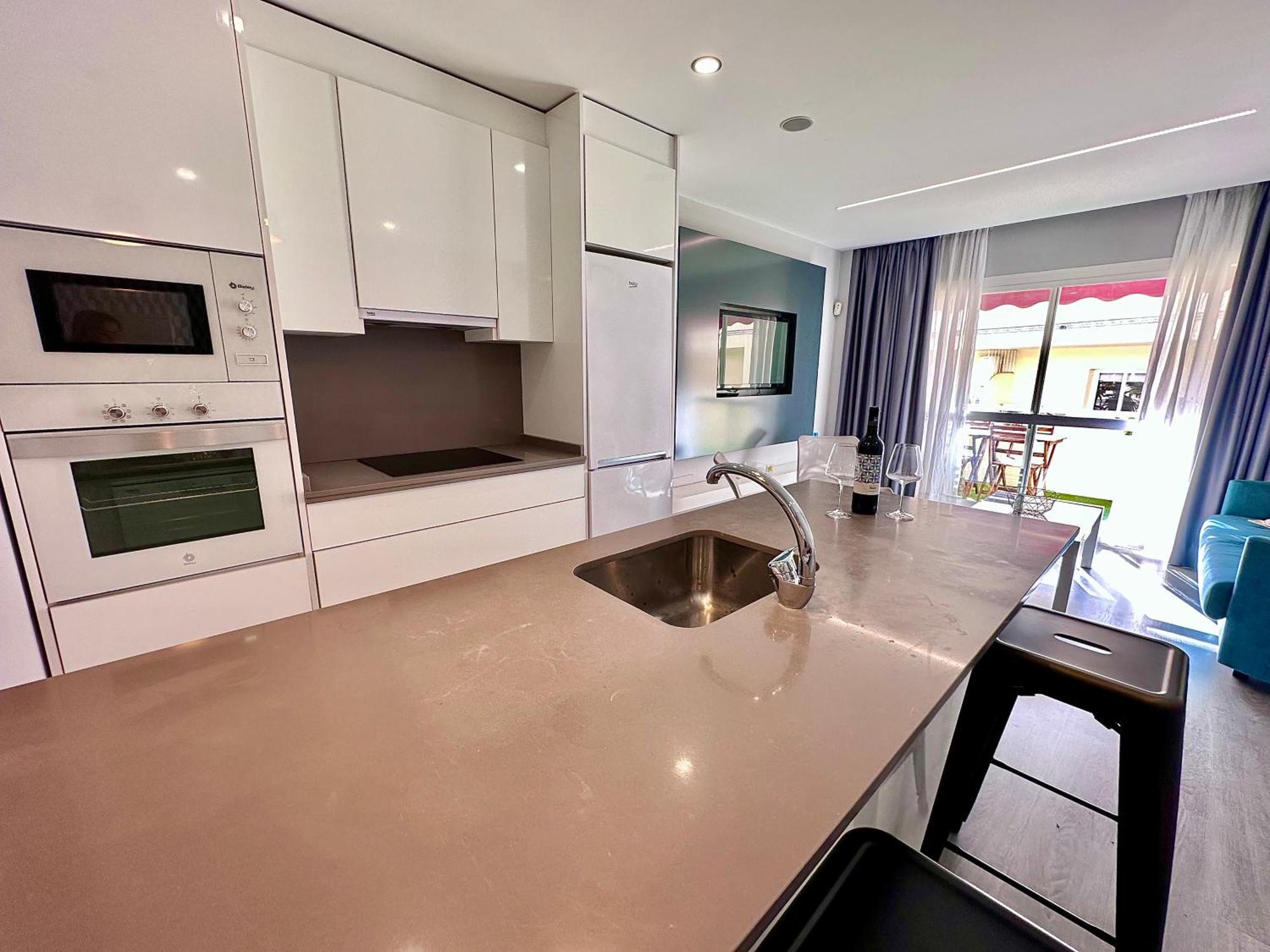 Апартаменти Apartamento Con Vistas, Urb. Mijas Golf. Santa Fe de los Boliches Екстер'єр фото